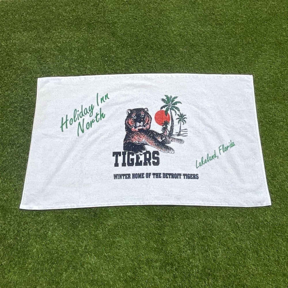 Vintage Detroit Tigers MLB Bath / Beach Towel